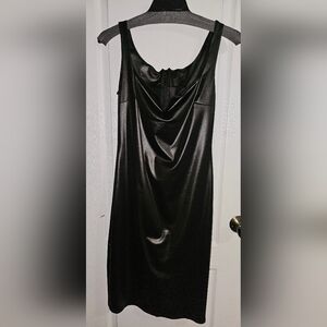 Sleek Black Sleeveless Dress